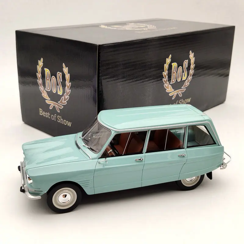 BOS 1:18 для Citroen Ami 6 Break синий BOS390 ограниченная серия коллекция резиновые авто