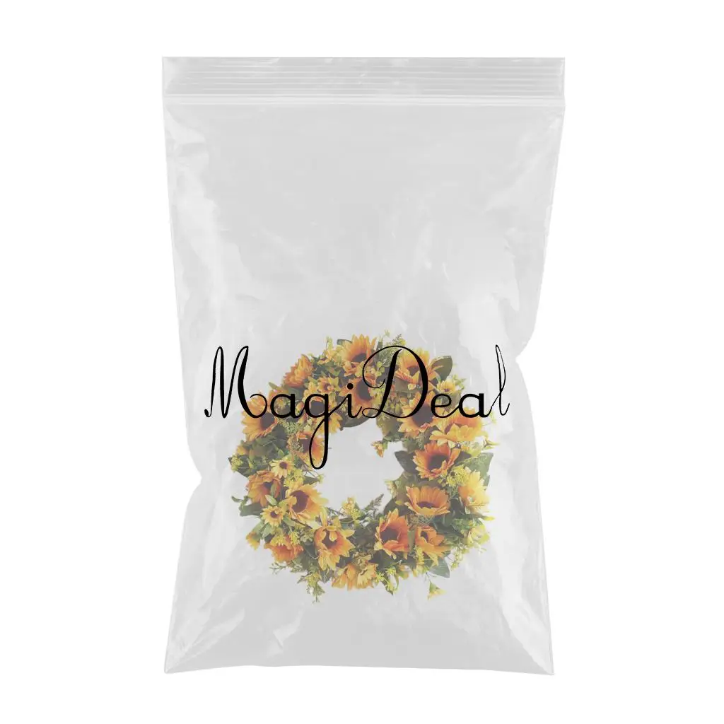 

Artificial Sunflower Wreath Vintage Garland Hanging Ornament Door Wall Decor