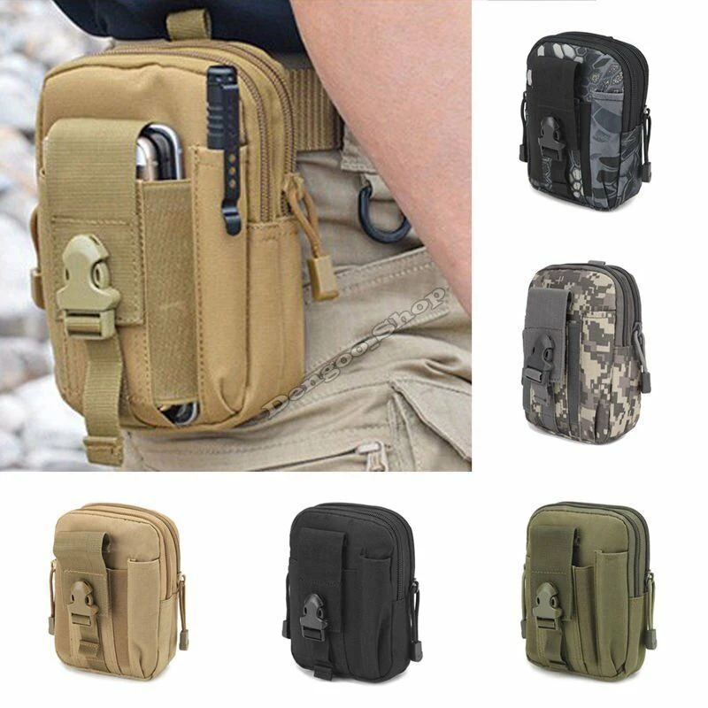 

Oxford Tactical Pouch Molle Hunting Bags Belt Waist Bag Military Tactical Pack Outdoor Pouches Case Pocket Camo Bag Dropshipping