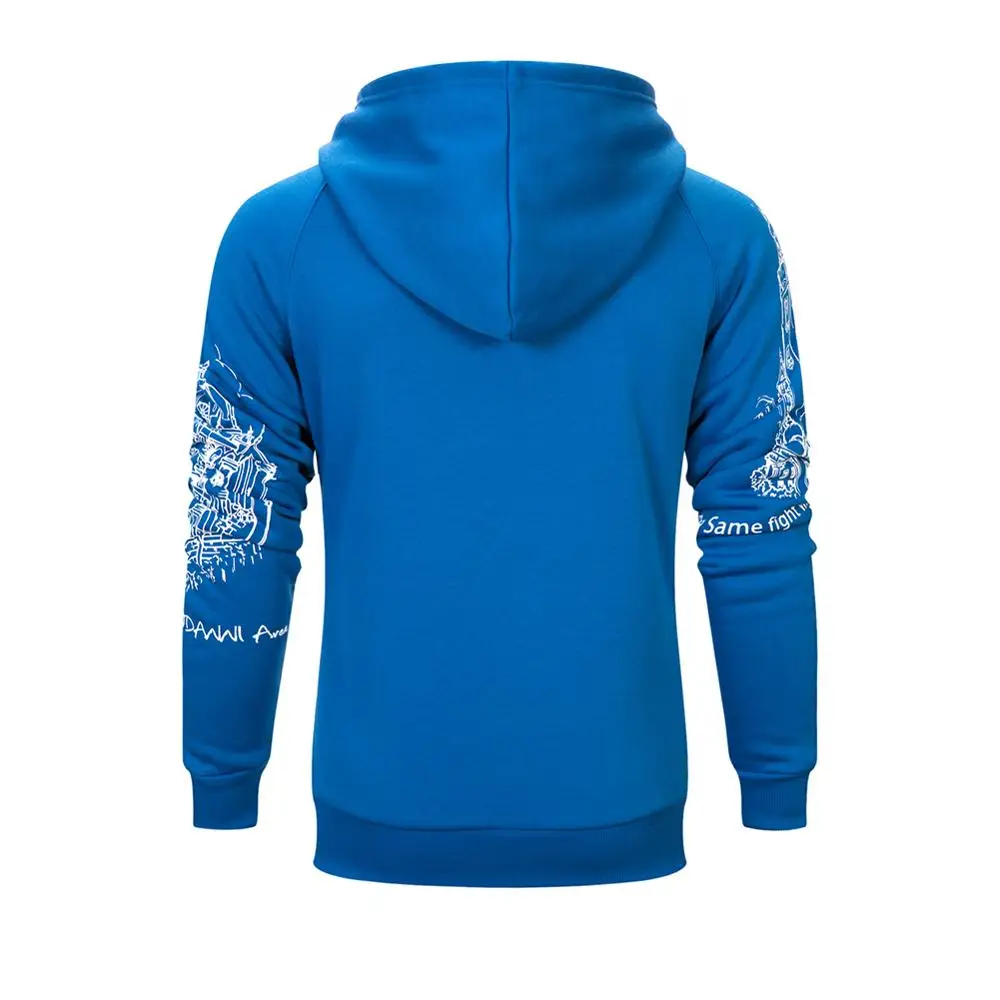 Мужские толстовки из флиса однотонная одежда на осень с принтом Мода Для мужчин s