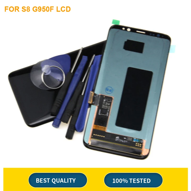 ЖК-экран S8 для Samsung G950 G950F ЖК-дисплей дигитайзер сенсорного экрана в сборе телефон