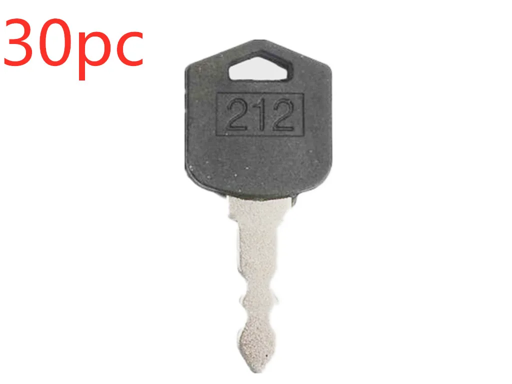 30pc Key Fits Doosan Daewoo Forklift Skid Steer 212 D554212