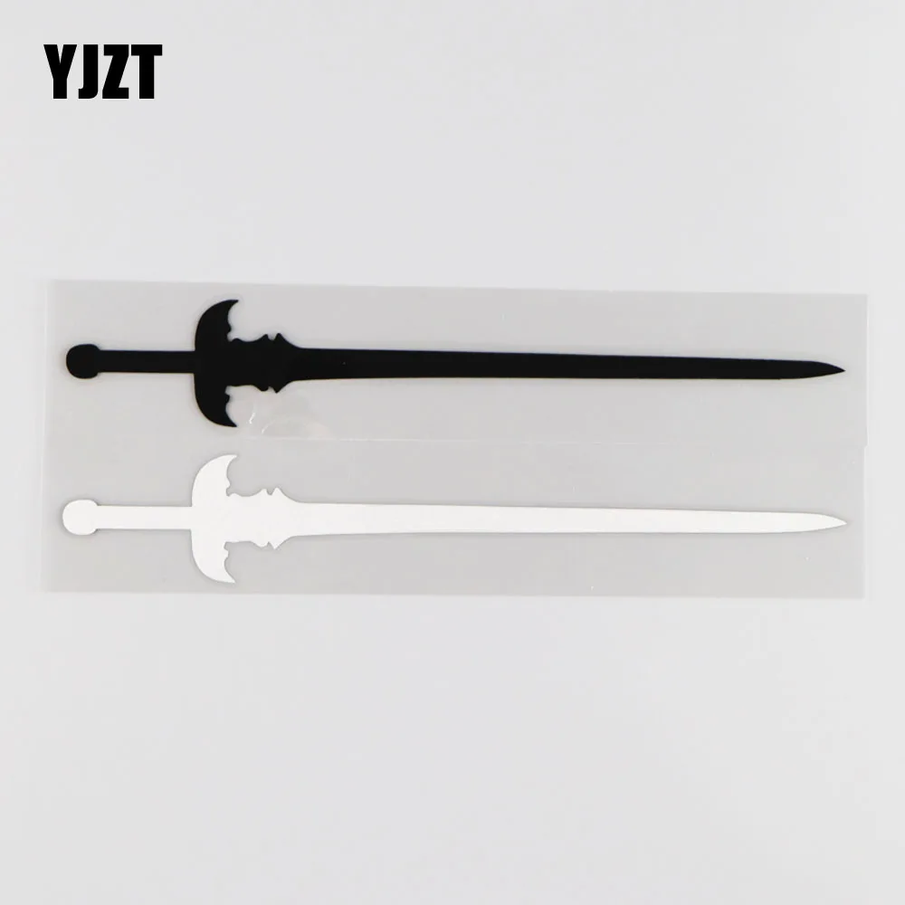 

YJZT 18,1 см * 2,7 см меч простой узор креативные автомобильные стикеры декоративные виниловые наклейки в виде Фотообоев c переводными картинками...