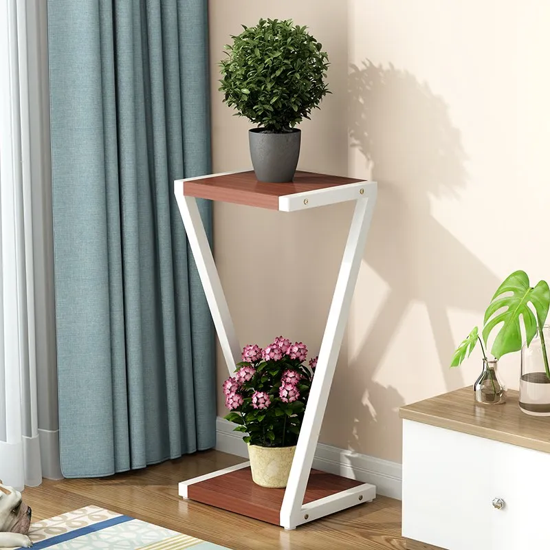 

6 Creative modern flower stand living room multi-storey indoor special home green frame floor-standing flower frame wrought iron