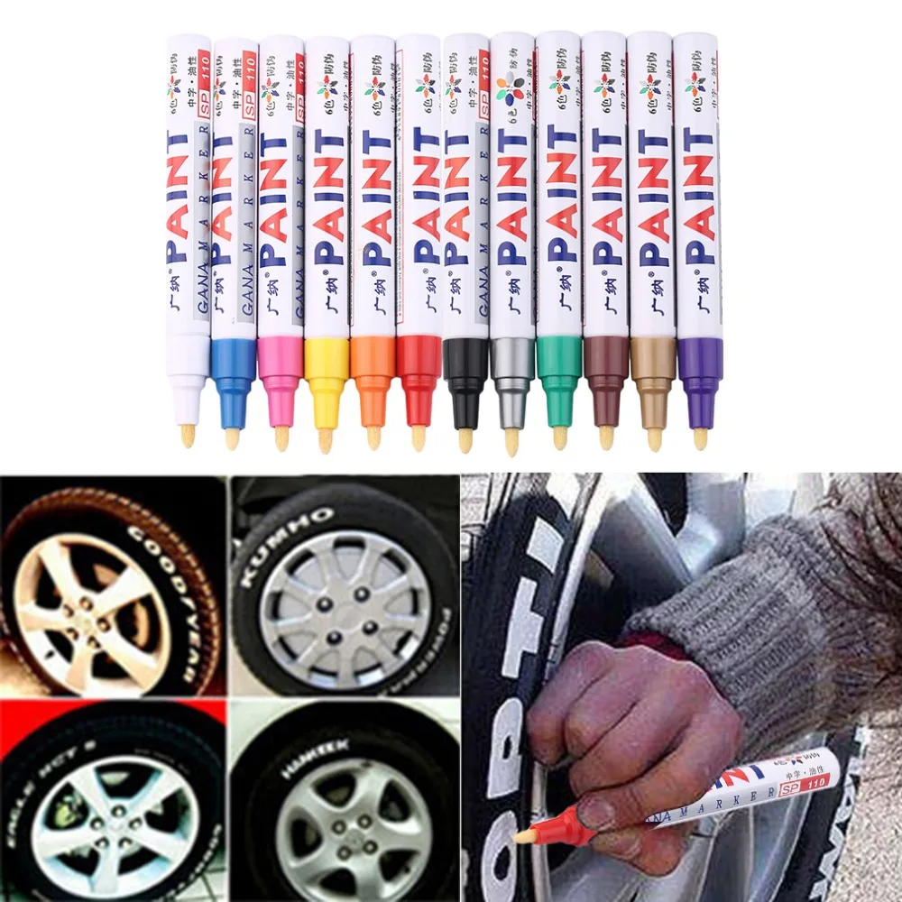 12 шт./компл. несмываемые маркеры для рисования Зебра mildliner Pen гелевая ручка kawaii