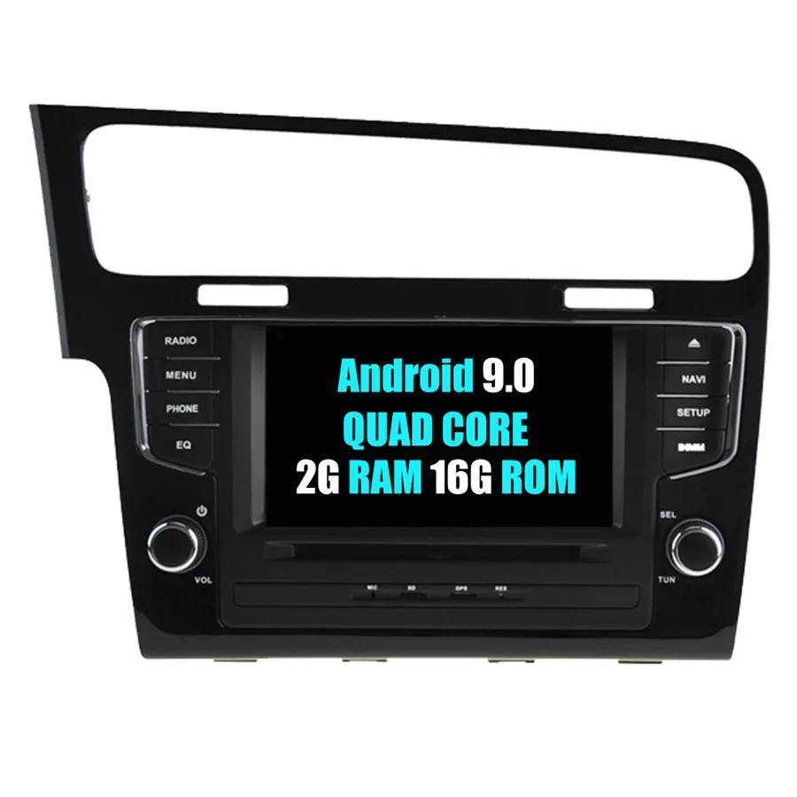 PX30 Android 9.0 Мультимедийный плеер с сенсорным экраном для VW Golf 7 MK7 для Volkswagen MIB, Android 9,0 - Цвет: PX30 Android 9.0