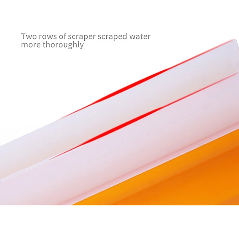 Car Soft Double Row Silicone Blade Water Wiper Scraper Squeegee Snow Wash Window Cleaning Tools | Автомобили и мотоциклы