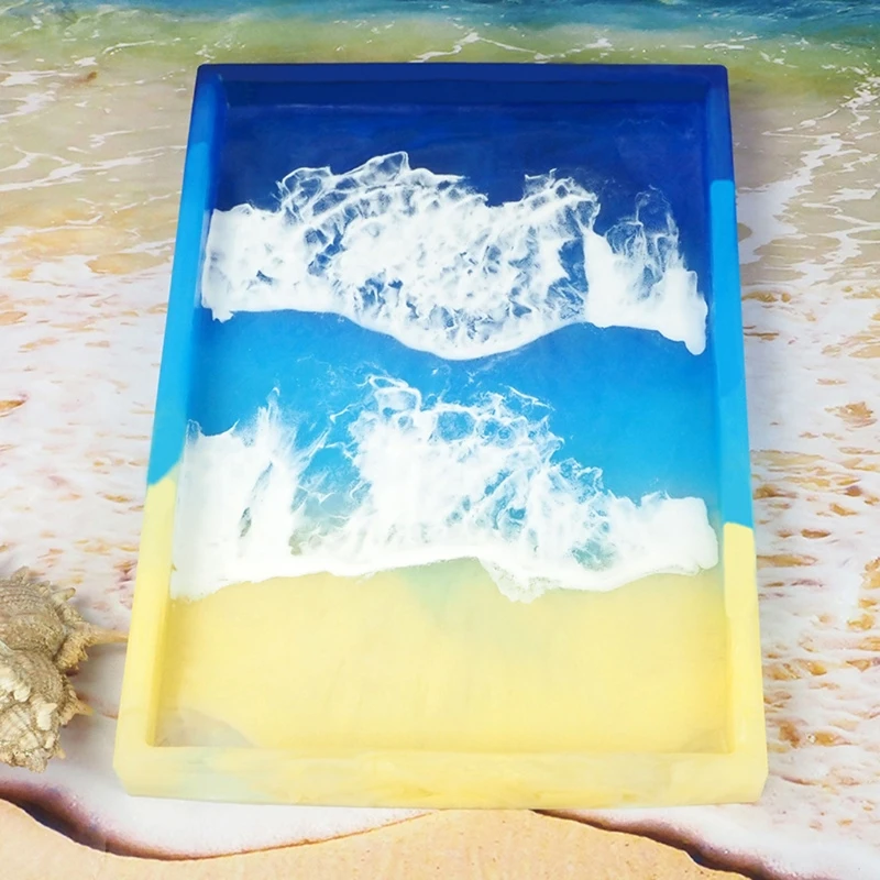 

Fruit Tray Mold Resin Molds Large Rectangle Epoxy Tray Silicone Resin Mold Tools