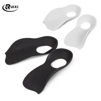 unisex support orthopedic insoles flat foot correct orthotic insole shoe pad feet care silicone gel insoles heel cushion