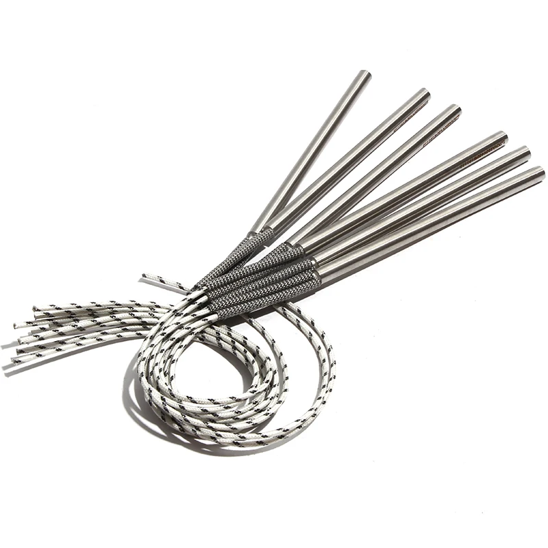 Нагревательная трубка с одной головкой 316SS, трубка 6x3 8 мм/40 мм/42 мм/45 мм/48 мм, трубка 6 мм 220 В/110 В/380 В 90 Вт-120 Вт, 5 шт./лот