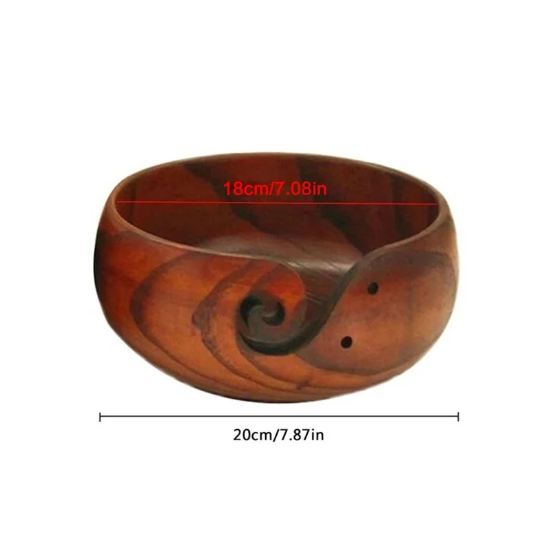 

Wooden Storage Bowl Chinese Sundry Induction Box Wool Yarn Storage Bowl Protection Debris Collection Box Desktop Tidy Up Tools