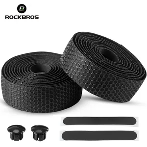 Противоскользящий ремень ROCKBROS для руля дорожного велосипеда, мягкий ремешок для руля, для наружного велоспорта