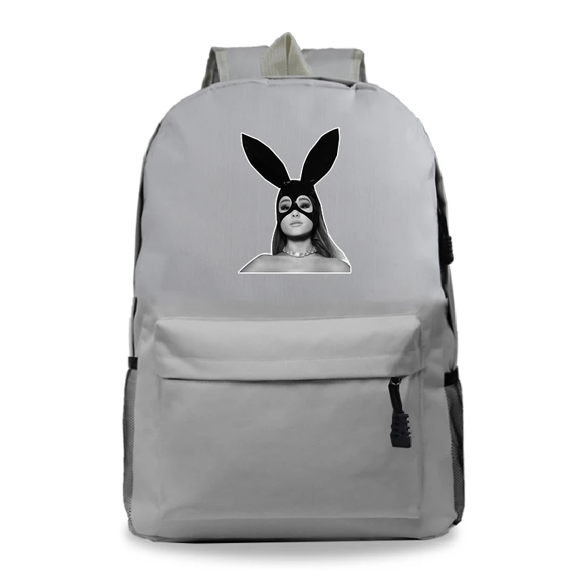 3 Розовый рюкзак Ariana Grande Mochila Feminina, женский рюкзак, школьные сумки для подростков, мужской рюкзак для ноутбука, Детский рюкзак для путешествий - Цвет: 3
