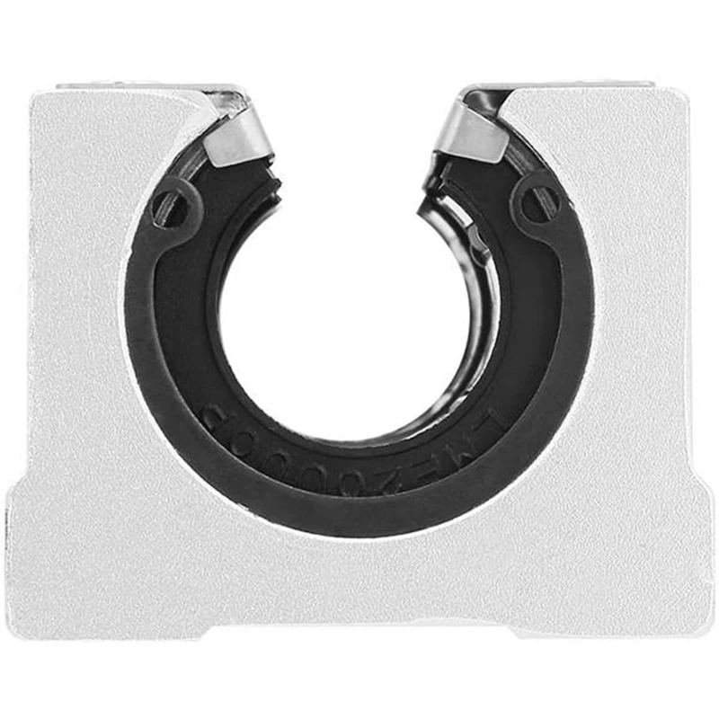 

4PCS SBR20LUU 20mm Aluminum Alloy Linear Motion Ball Bearing Pillow Block Open Linear Bearing Slide Block Slide Bushing