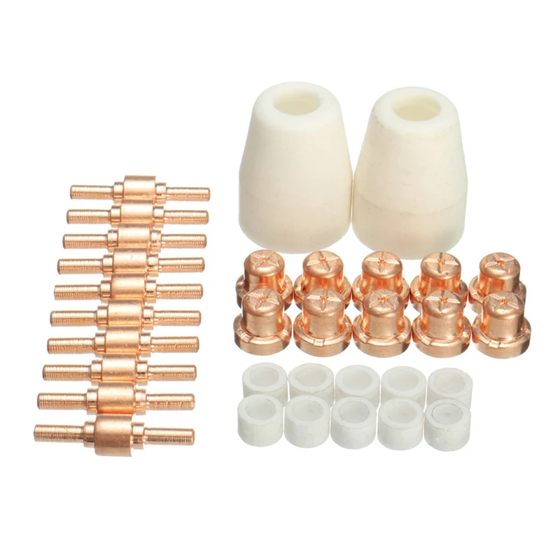 

32 шт. для герметизирующая ptfe-лента для 31 LG-40 40a Стандартный Размеры плазменной резки резак факела расходные материалы усовершенствованный н...