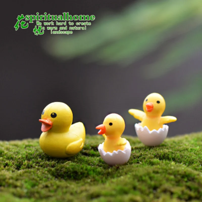 Милая желтая утка кукер Израиль Турция садовая модель маленькая статуя фигурка