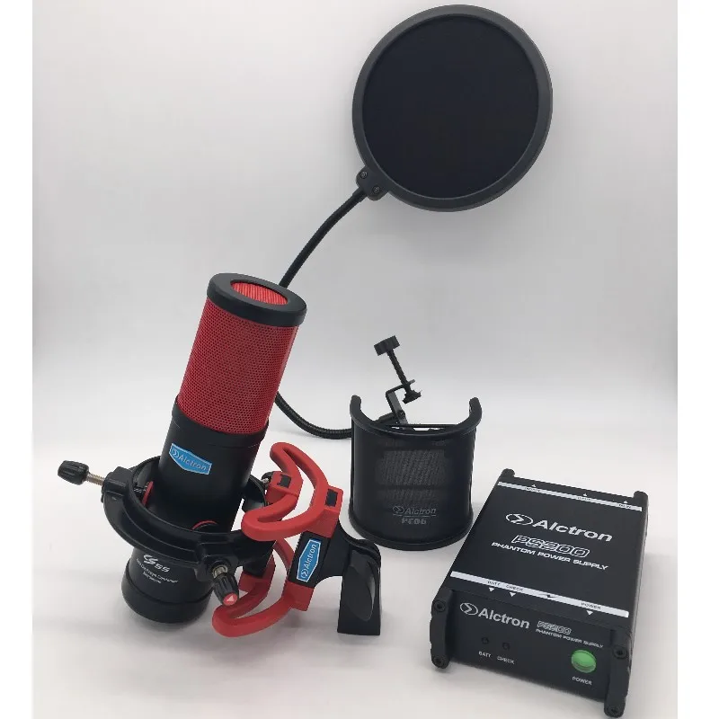 Блок фантомного питания Alctron CS55 с PS200 48 В конденсаторный микрофон большой