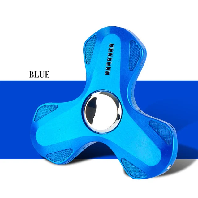 BLUE 2 Горячее предложение, USB Электронная зажигалка для сигарет, ручная прядильная электрическая зажигалка, ветрозащитная плазменная дуговая импульсная Вольфрамовая зажигалка - Цвет: BLUE 2