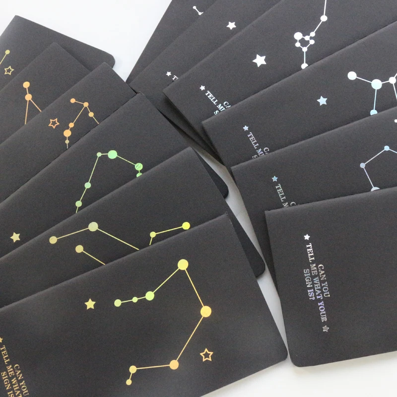 Винтажная классическая золотая фольга Domikee созвездие рисунок школьная