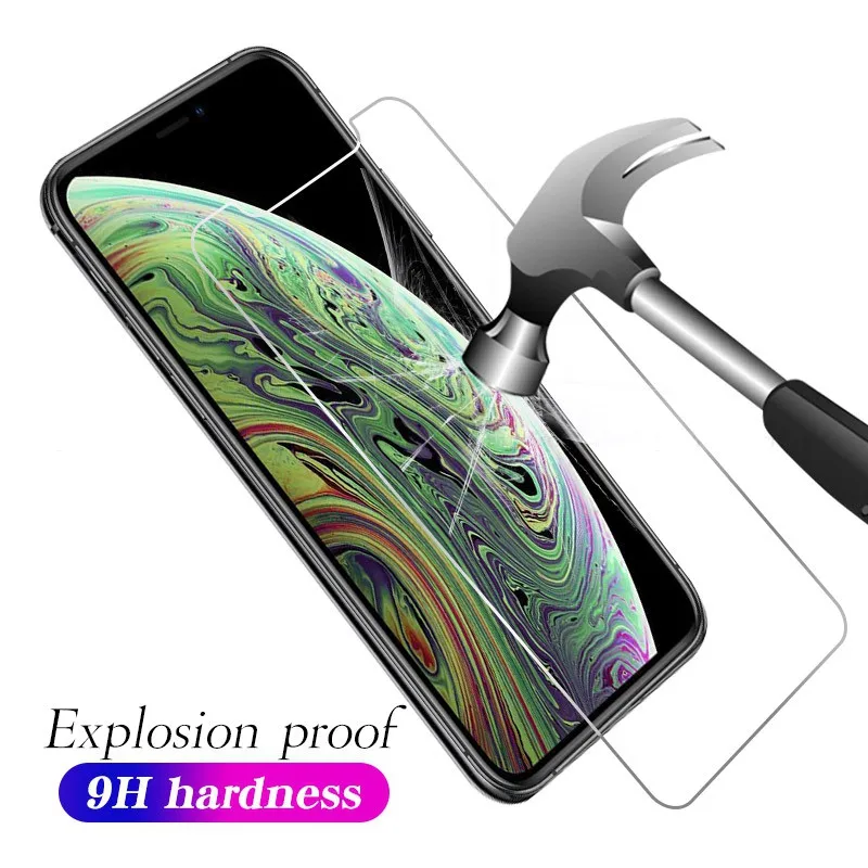 Защитное стекло для iphone 11 12 pro mini XS XR 6 7 8 plus защитное закаленное xs max SE|Защитные