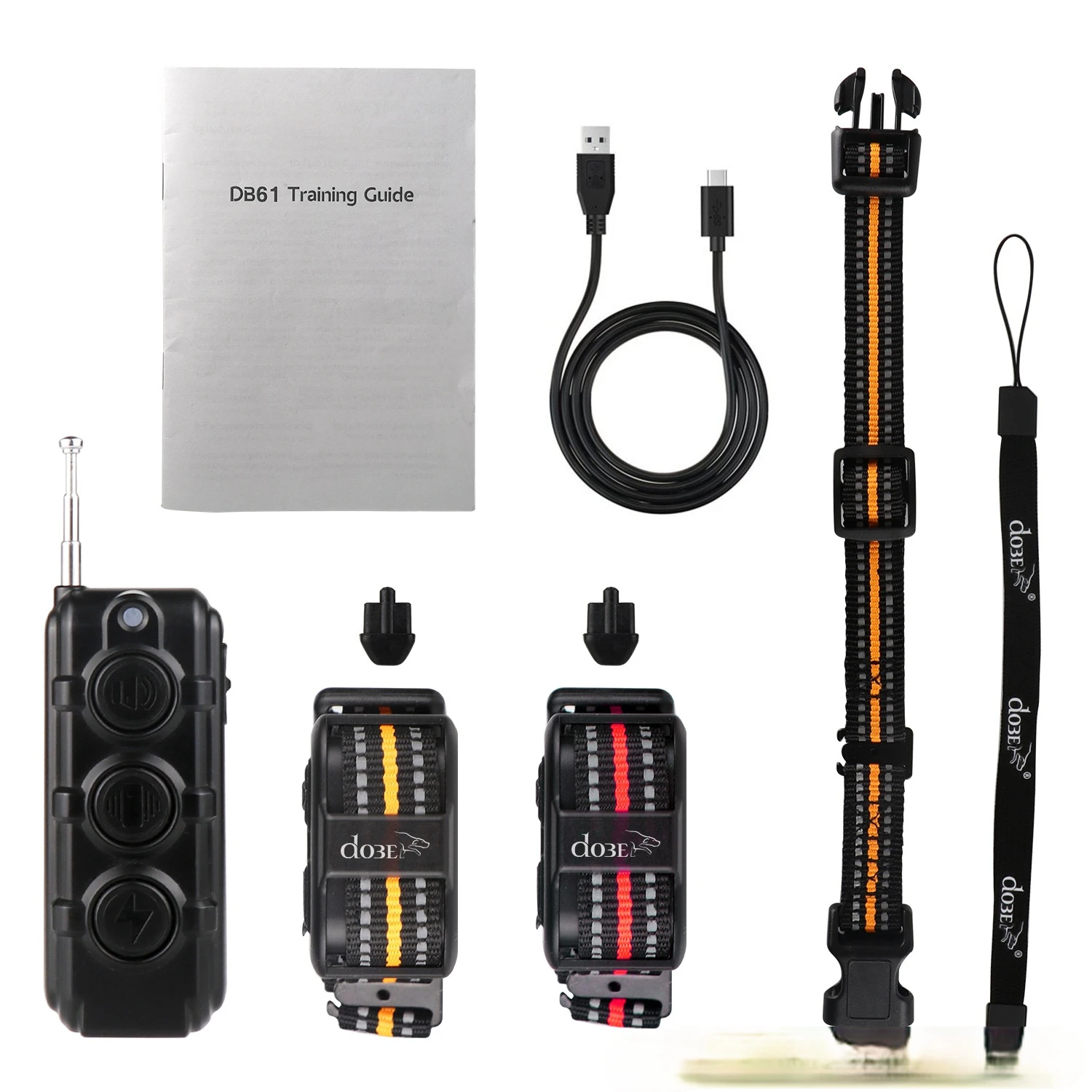 

Puppy Small Dog Training Collar Rechargeable Anti Bark Electric Waterproof Remote Control 400M Pet Product