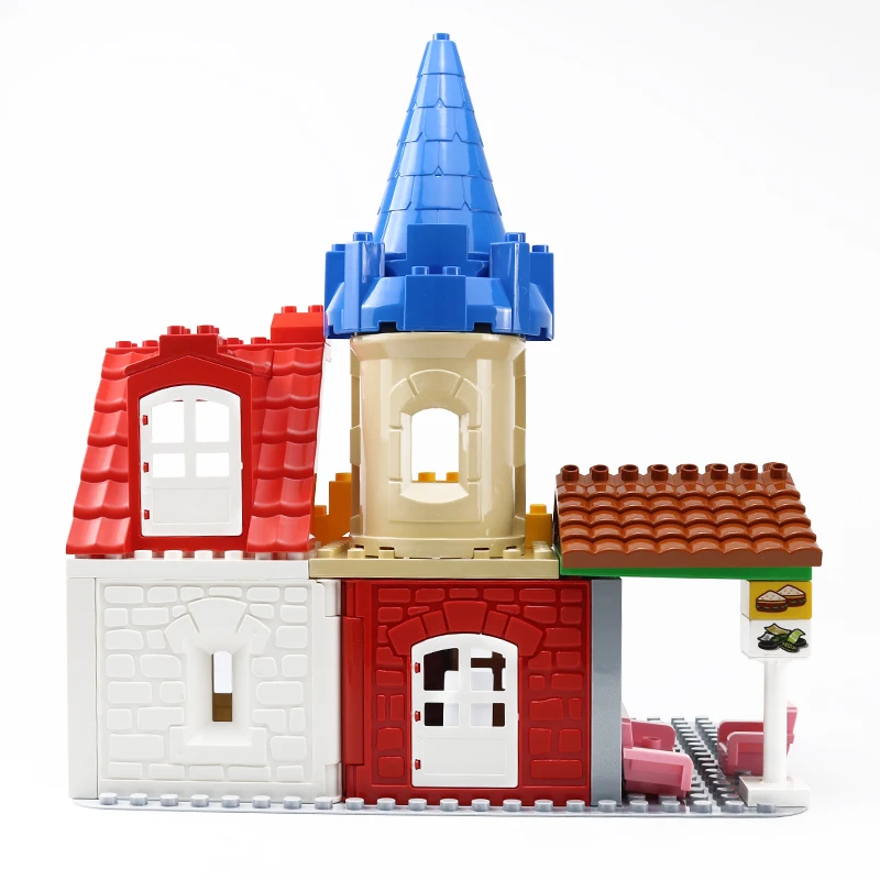 Конструктор детский из крупных частиц Детский конструктор на крышу стену дверь