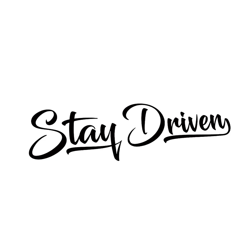 

Stay Driven Sticker Vinyl decal tuned Windshield banner