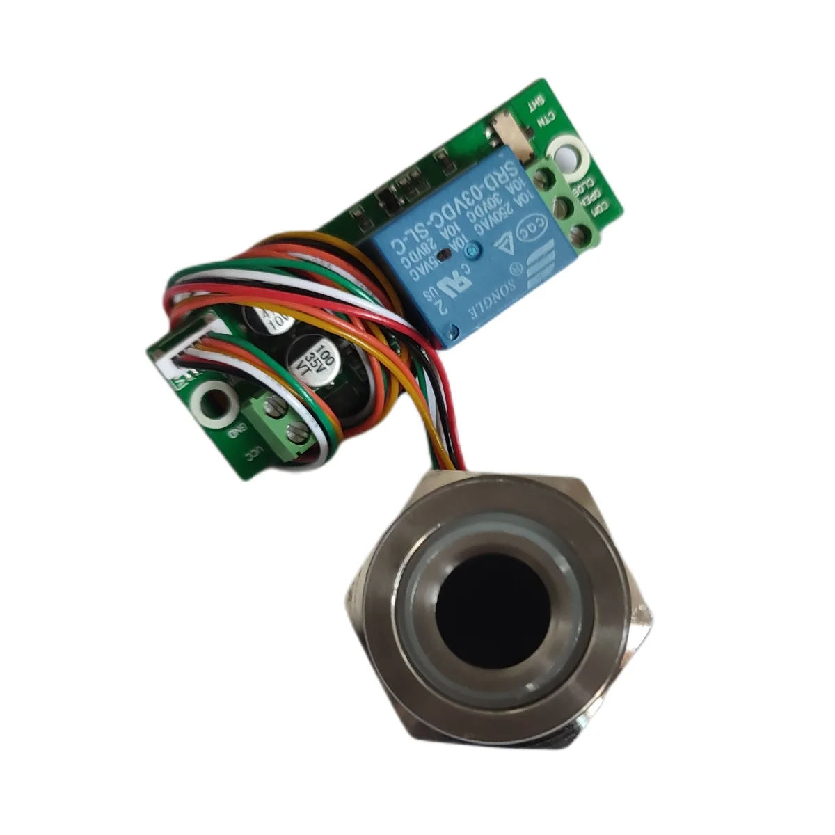 DIY Био модуль идентификации отпечатков пальцев релейный управления