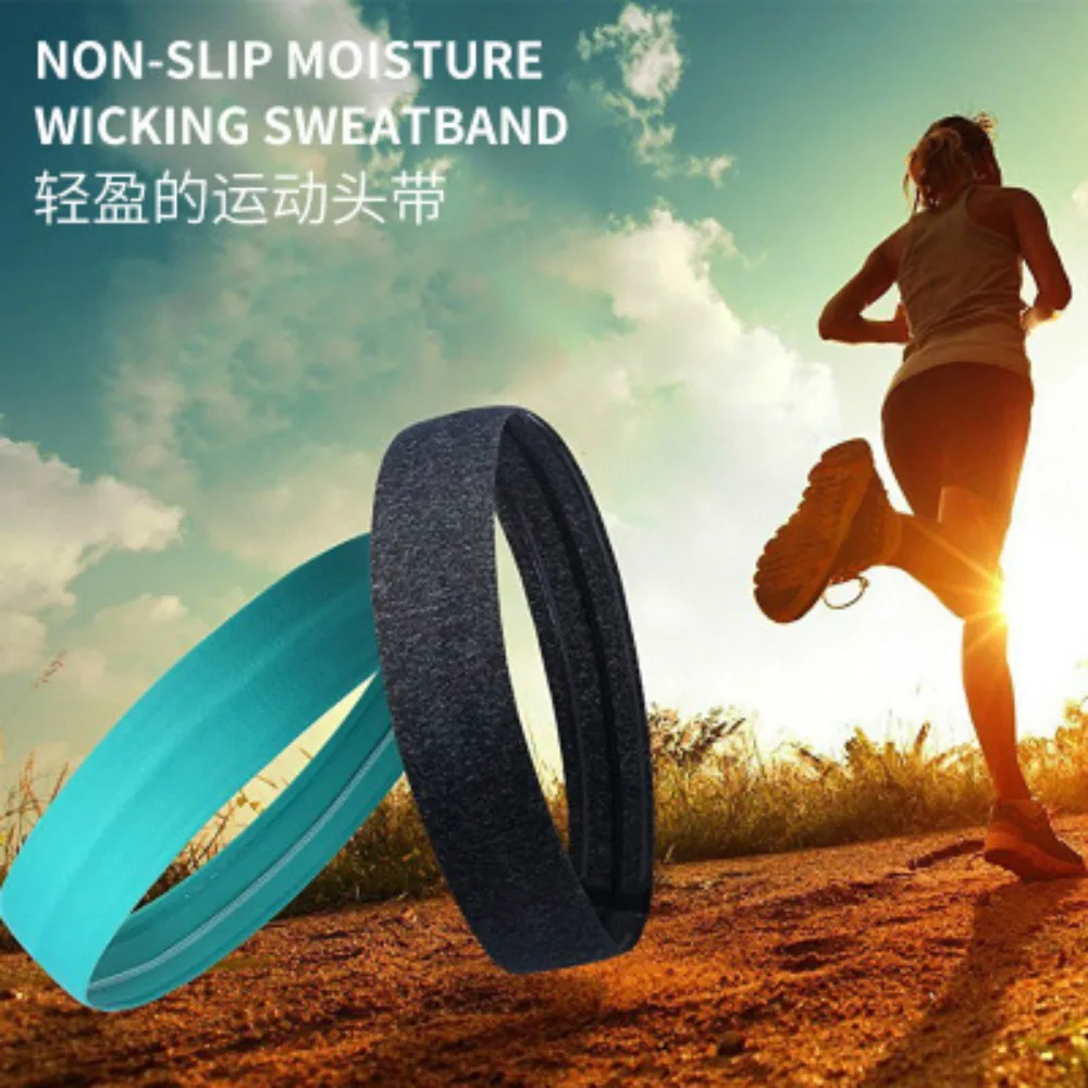 

1PCS Sweatband for Men Women Elastic Sport Hairbands Head Band Yoga Headbands Headwear Headwrap Sports Hair Accessories