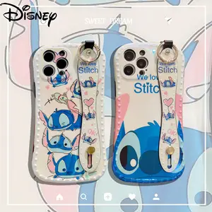 Disney Stitch for IPhone 7/8P/X/XR/XS/XSMAX/11/12pro/12mini Blu-ray
Wristband Anti-drop Cartoon Mobile Phone Case 12.9 USD