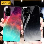 Чехол из закаленного стекла для Samsung S20 Plus Ultra Note 10 Plus A50 A70 A51 A71