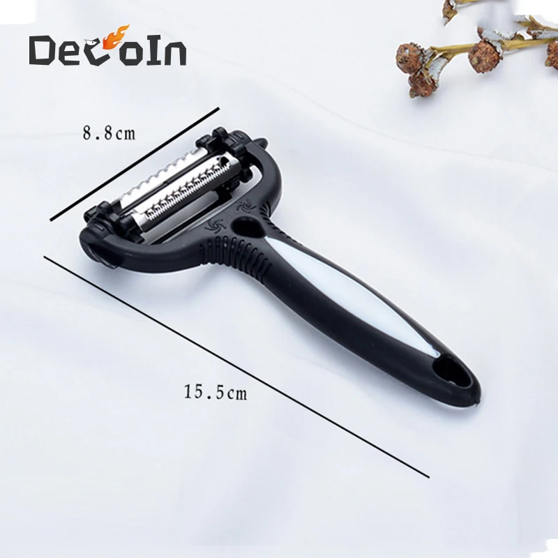 Многофункциональная Овощечистка для моркови Терка 3 в 1 овощной фруктовый