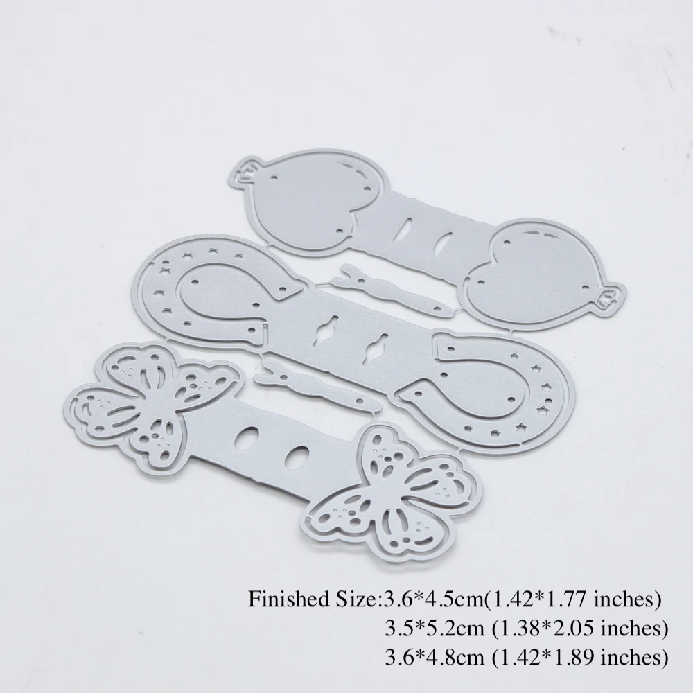 

ZLDECOR New Mini Bag Toppers Metal Cutting Dies Stencils for DIY Scrapbooking Decorative Embossing DIY Paper Card
