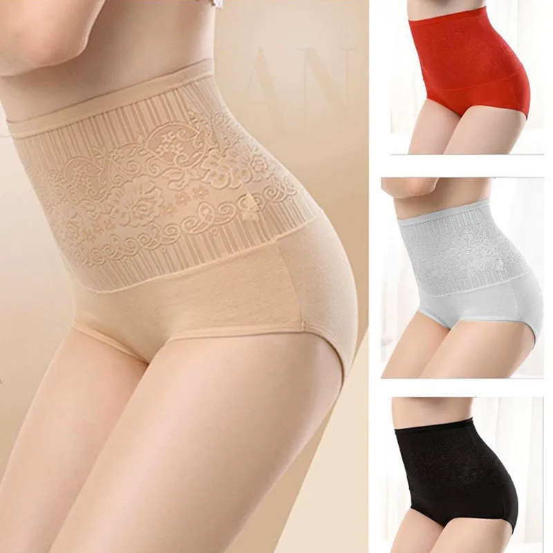 

6pc/lot Women High Waist Body Shaper Briefs Female Summer Sexy Slimming Underpanites