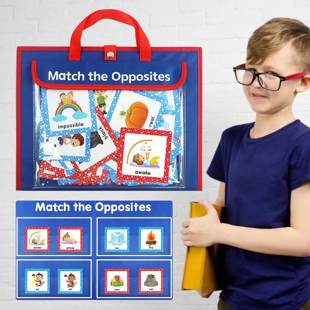 

Opposites Flash Cards Pocket Chart Card Match It Opposites Opposites Matching Flash Cards Game Opposites Matching Educationa