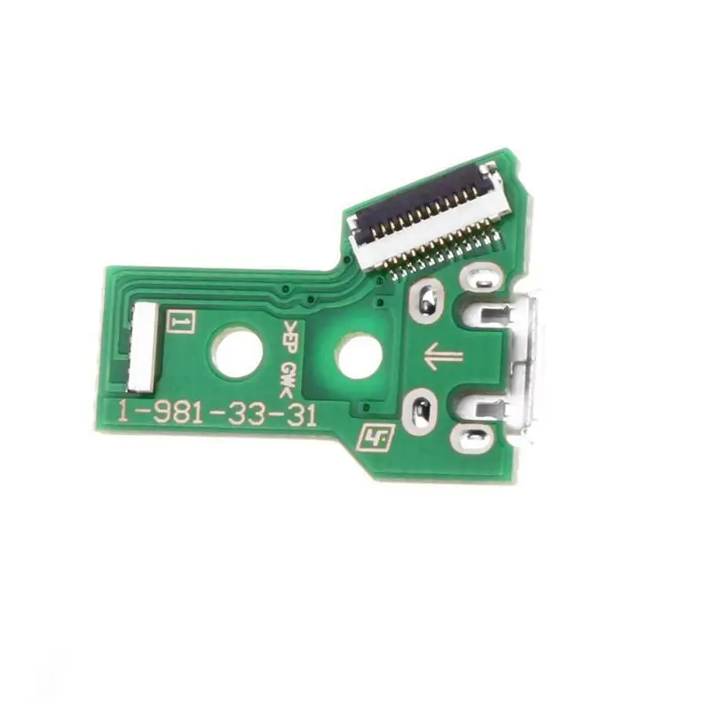 Для PS4 контроллер микро-зарядка через USB гнездо платы JDS-040 12-контактный кабель