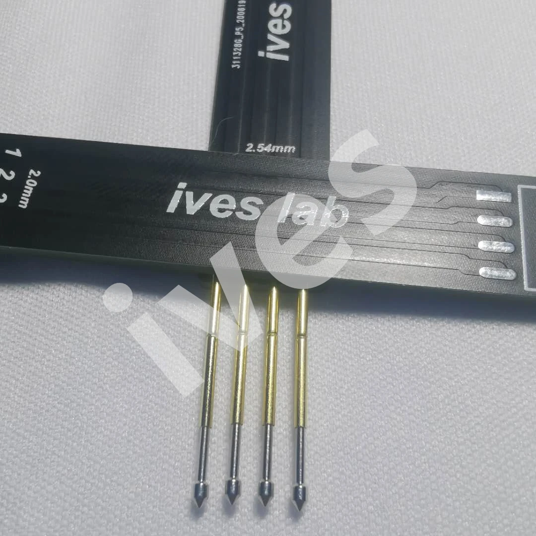 Download pogo pin test PCB probe SWD download 4P double head 2.0 and 2.54 general | Электроника