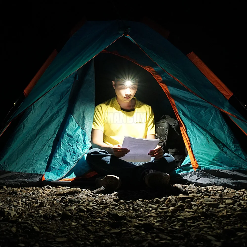 2021 NITECORE HC65M 1000Lm CREE U2 LED with 18650 Rechargeable Battery Triple Output Helmet Light Waterproof Travel Outdoor | Лампы и