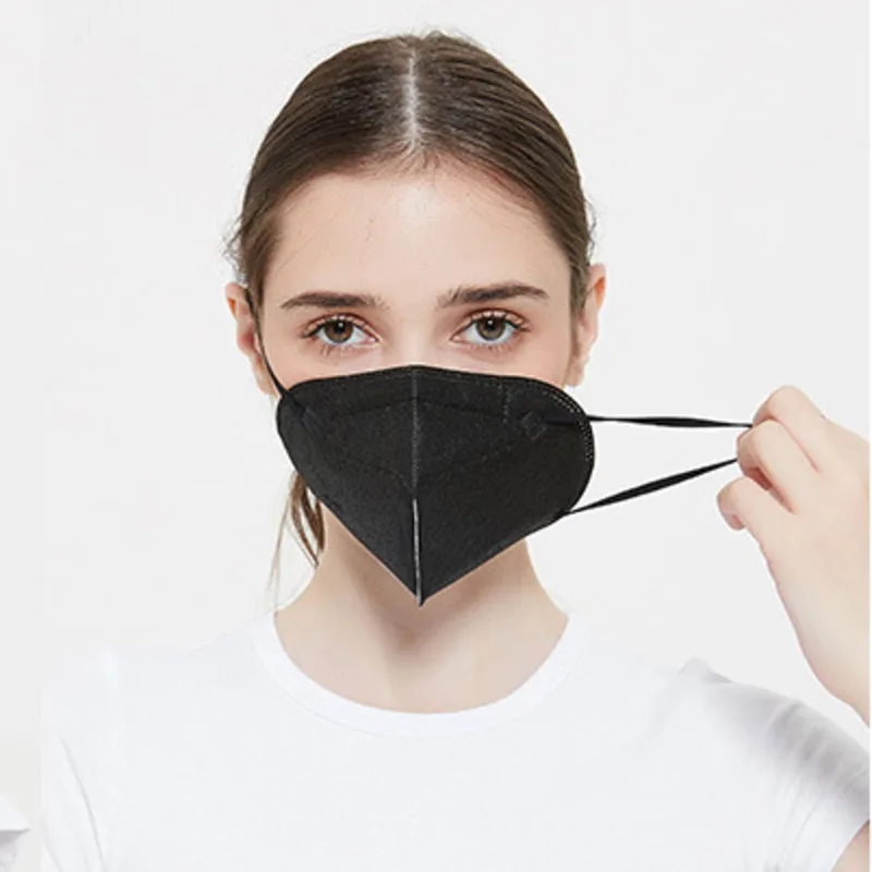 

10pcs/box Masks For Virus Protection KN95 Mask Activated Carbon Filters FFP2 Reusable Face Filtration Dust Protective Mouth Mask
