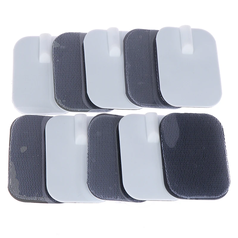 

10PCS EMS Electrode Pads Electric Tens Acupuncture Digital Therapy Machine Slimming Electric Body Massager Frequency Patch 4x6CM