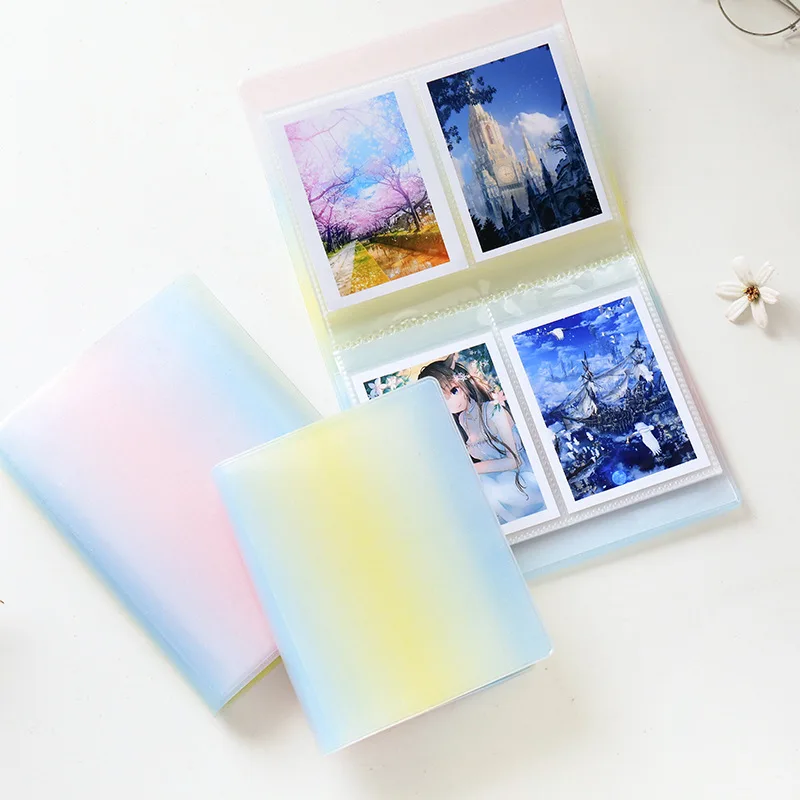 Для Fujifilm Instax instant Mini 11 9 8 7s 70 25 50s 90 Films 64 Карманы Альбом 3 дюйма фотобумага|Плёночные