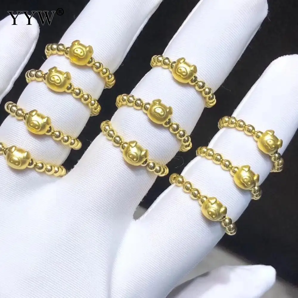 

100PCs/Lot Round 2/2.5/3/4/10mm Loose Beads Brass Gold Color Beads for DIY Bracelet Necklace Jewelry Making Accessory