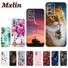 Чехол для Samsung Galaxy A52, 6,5 дюйма, силиконовый мягкий чехол для телефона из ТПУ, чехол для Samsung A 52, Galaxy 5G, SM-A526B, чехол с изображением кошки, мечтателя