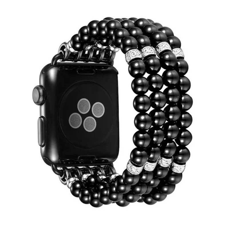Эластичный браслет для Apple Watch 38/42/40/44 мм ручной работы | Наручные часы