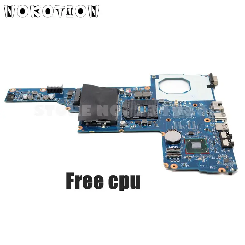 NOKOTION 685783-501 685783-001 для hp CQ45 450 1000 2000 материнская плата для ноутбука HM70 UMA HD DDR3 Бесплатный процессор