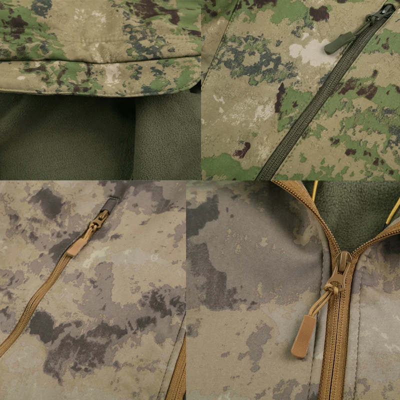 Новые камуфляжные водонепроницаемые ветрозащитные куртки военная камуфляжная