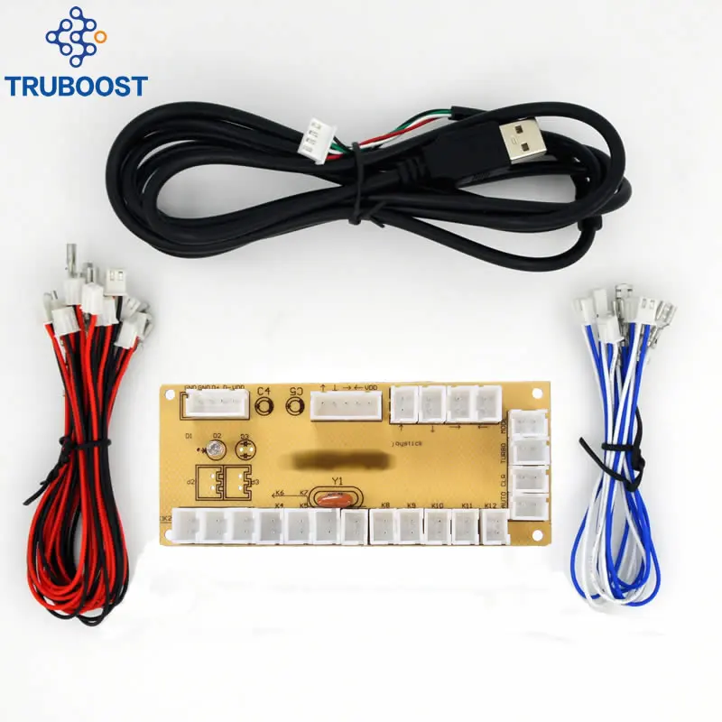 2pin Нулевая задержка USB энкодер PC джойстик кнопка для MAME Fight Stick управления DIY аркадная игра комплект частей