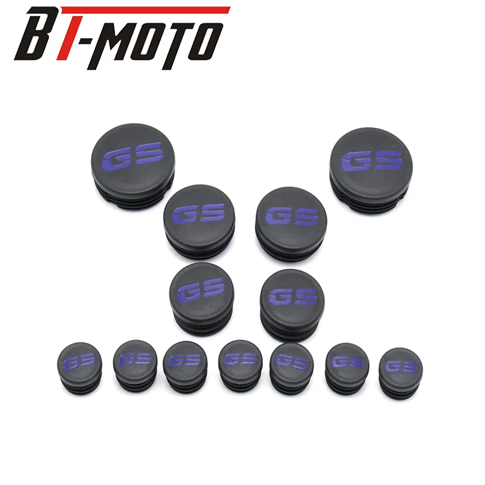 Fit For BMW R1200GS R1200 GS Adventure 2013 2014 2015 2016 Motorcycle Frame Hole Cap Body Decoration Caps Set 13 Piece | Автомобили и