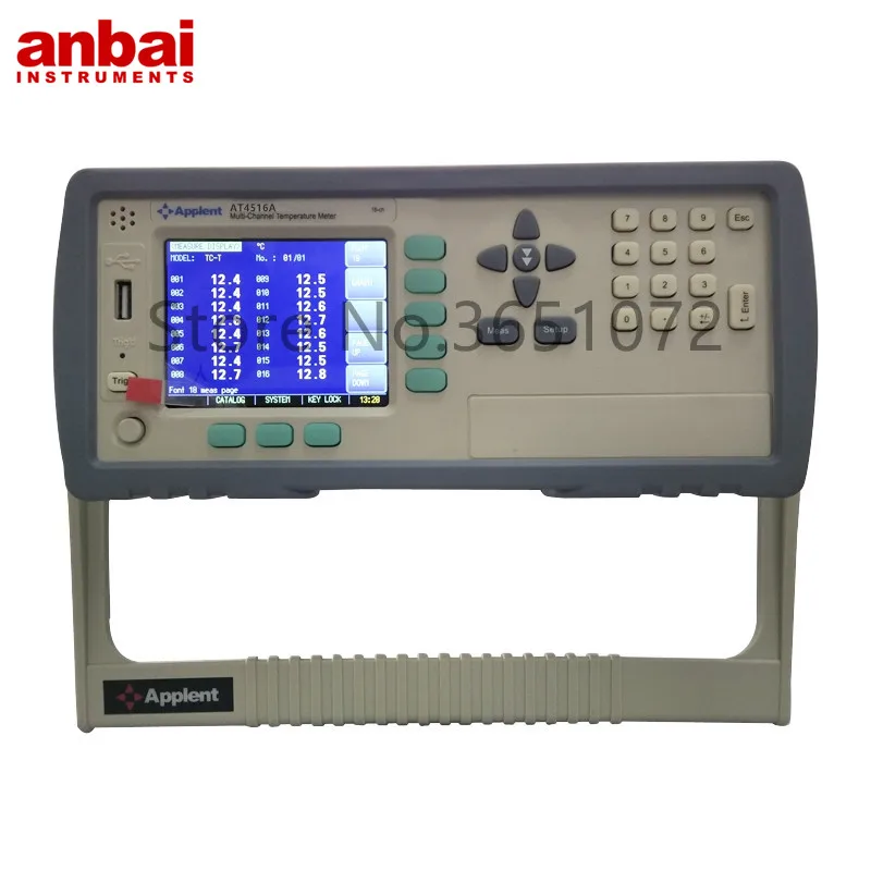 Регистратор температуры термопары AT4516A для трансформатора|temperature data logger|data