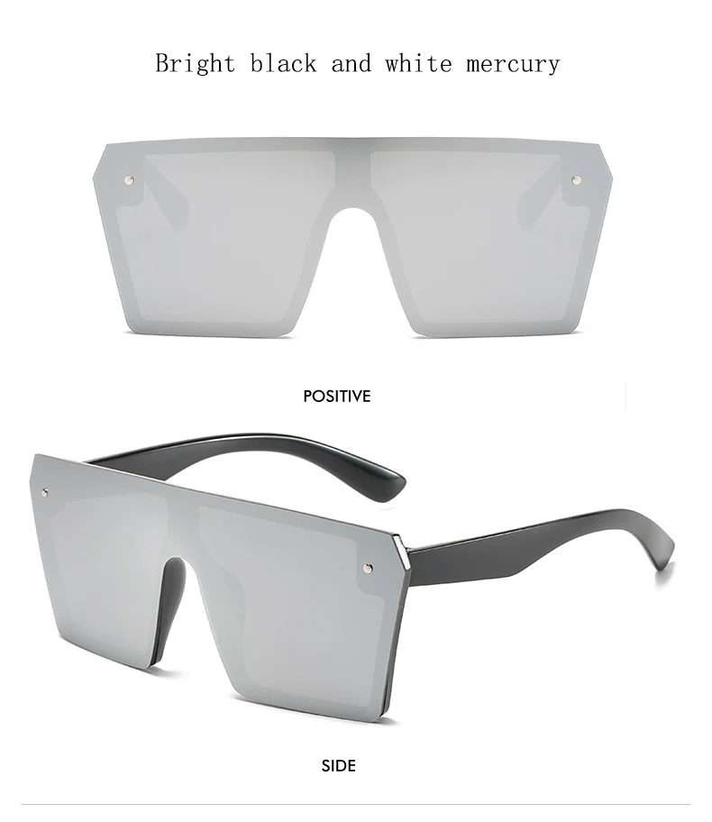 Новинка 2020 большие квадратные солнцезащитные очки женские Роскошные брендовые